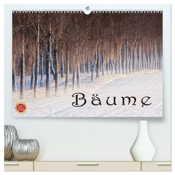 Bäume (hochwertiger Premium Wandkalender 2026 DIN A2 quer) Kunstdruck in Hochglanz