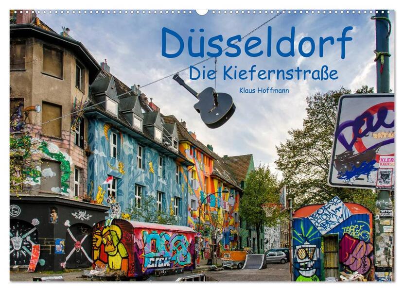 Düsseldorf - Die Kiefernstraße (Wandkalender 2026 DIN A2 quer) CALVENDO Monatskalender