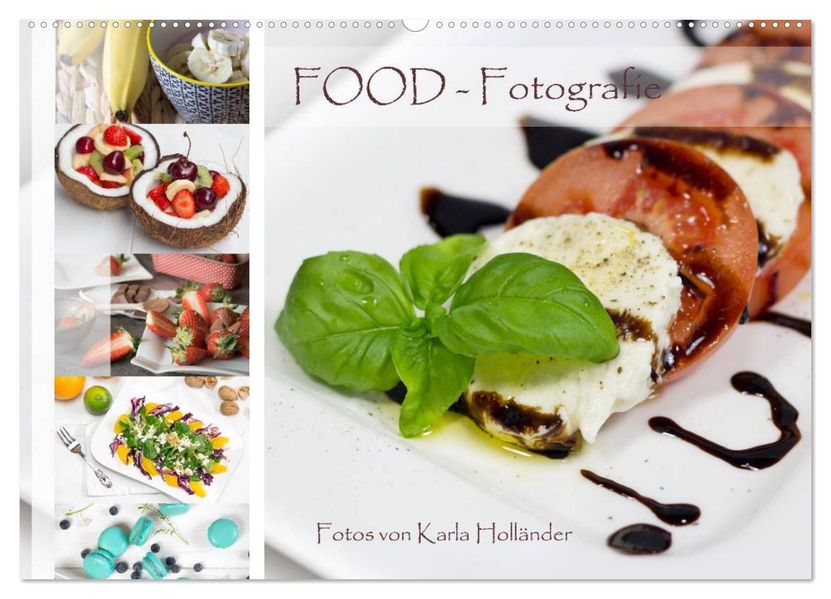 Food-Fotografie (Wandkalender 2026 DIN A2 quer) CALVENDO Monatskalender