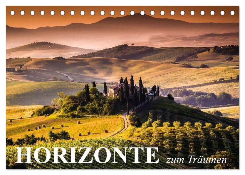 Horizonte zum Träumen (Tischkalender 2026 DIN A5 quer) CALVENDO Monatskalender