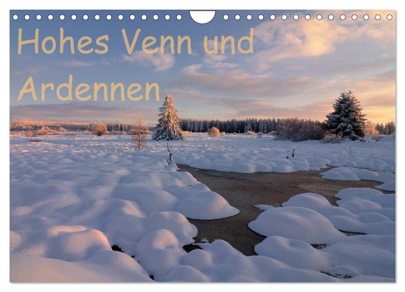 Hohes Venn und Ardennen (Wandkalender 2026 DIN A4 quer) CALVENDO Monatskalender