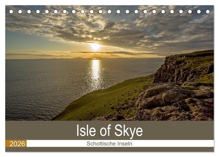 Isle of Skye - Schottlands Inseln (Tischkalender 2026 DIN A5 quer) CALVENDO Monatskalender