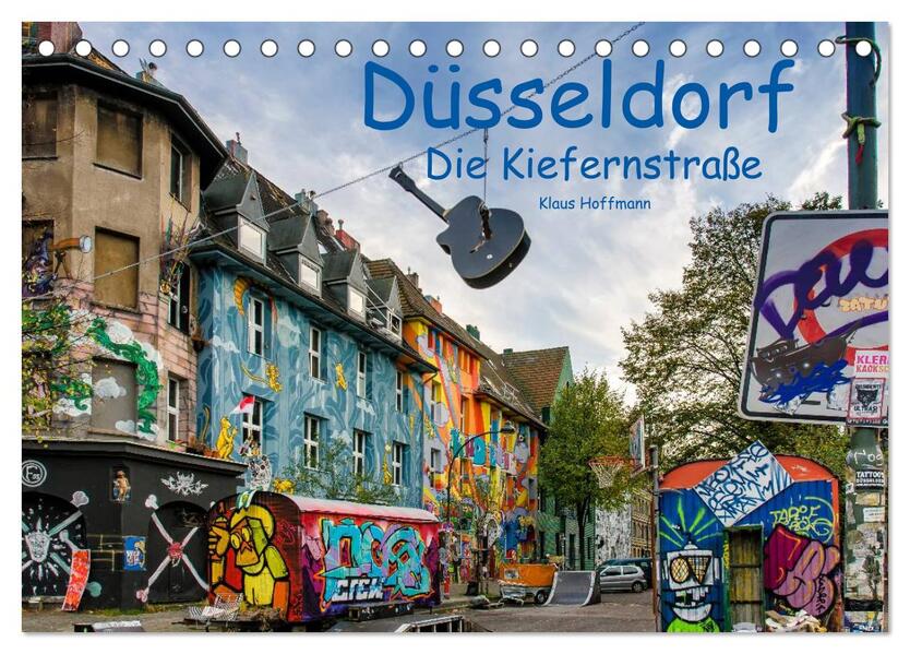 Düsseldorf - Die Kiefernstraße (Tischkalender 2026 DIN A5 quer) CALVENDO Monatskalender