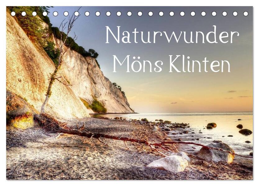 Naturwunder Möns Klinten (Tischkalender 2026 DIN A5 quer) CALVENDO Monatskalender