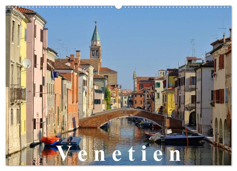 Venetien (Wandkalender 2026 DIN A2 quer) CALVENDO Monatskalender