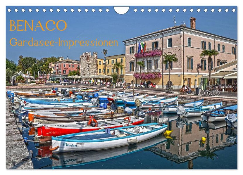 BENACO - Gardasee-Impressionen (Wandkalender 2026 DIN A4 quer) CALVENDO Monatskalender
