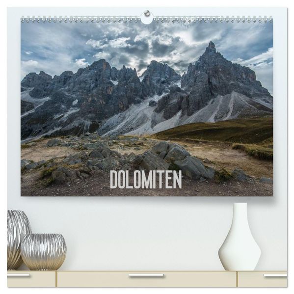 Dolomiten (hochwertiger Premium Wandkalender 2026 DIN A2 quer) Kunstdruck in Hochglanz
