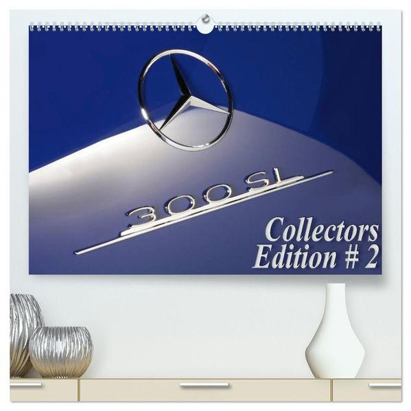 300 SL Collectors Edition 2 (hochwertiger Premium Wandkalender 2026 DIN A2 quer) Kunstdruck in Hochglanz