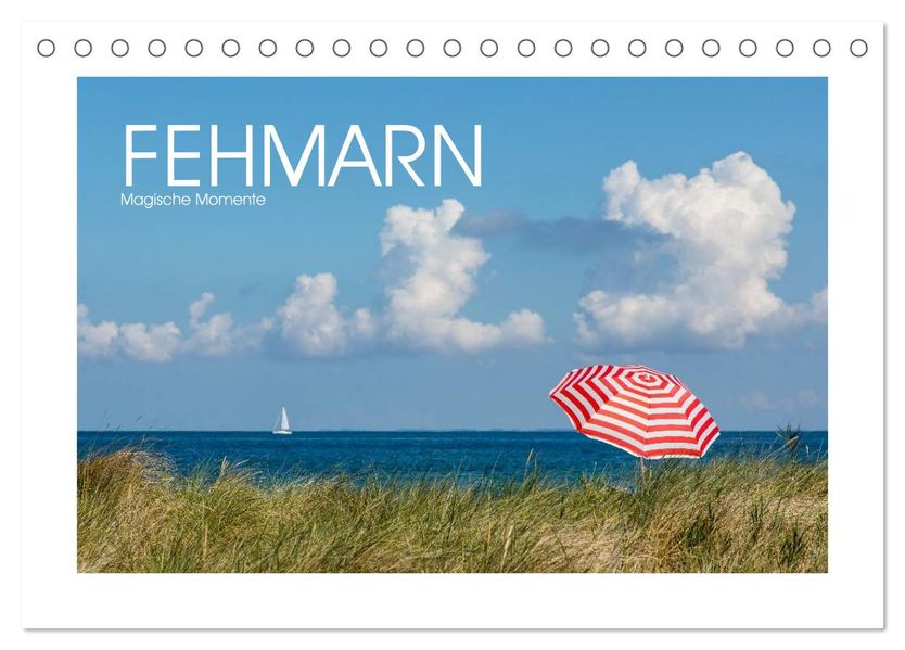 FEHMARN - Magische Momente (Tischkalender 2026 DIN A5 quer) CALVENDO Monatskalender