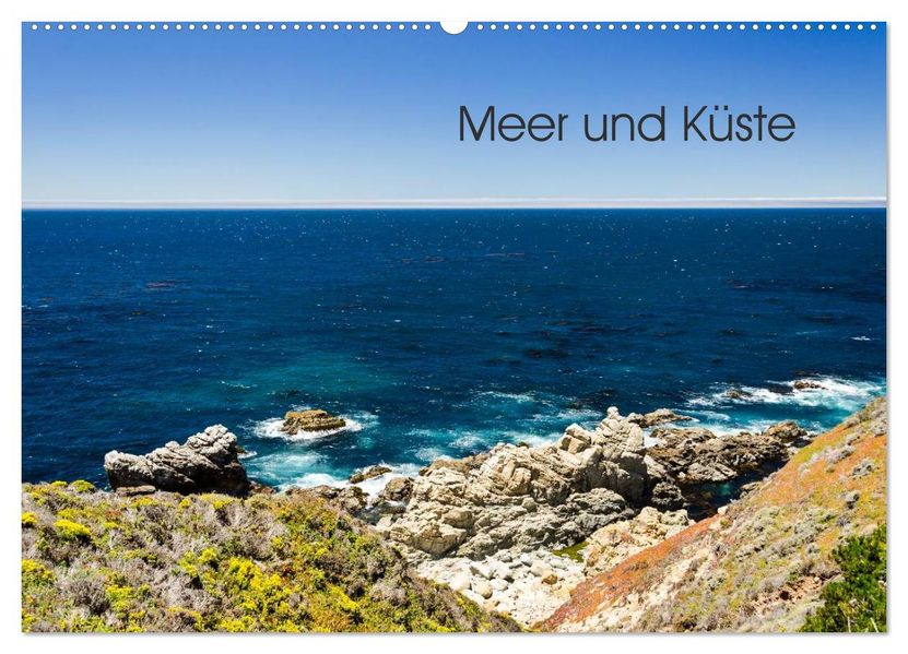 Meer und Küste (Wandkalender 2026 DIN A2 quer) CALVENDO Monatskalender