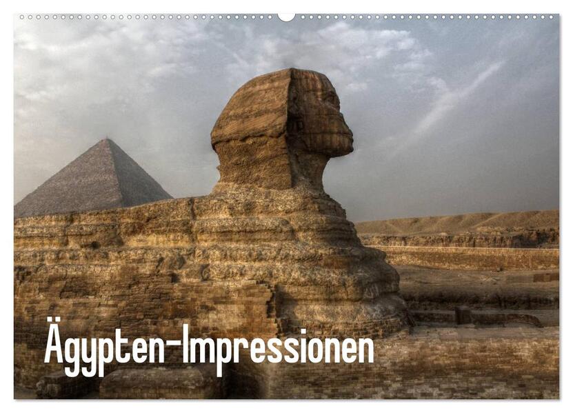 Ägypten - Impressionen (Wandkalender 2026 DIN A2 quer) CALVENDO Monatskalender