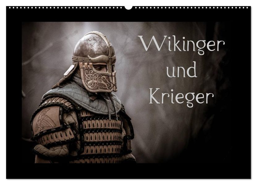 Wikinger und Krieger (Wandkalender 2026 DIN A2 quer) CALVENDO Monatskalender
