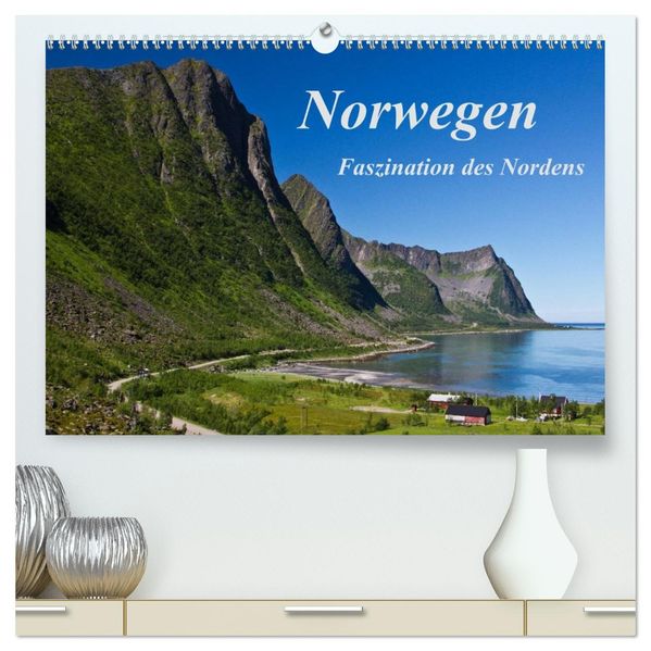 Norwegen - Faszination des Nordens (hochwertiger Premium Wandkalender 2026 DIN A2 quer) Kunstdruck in Hochglanz