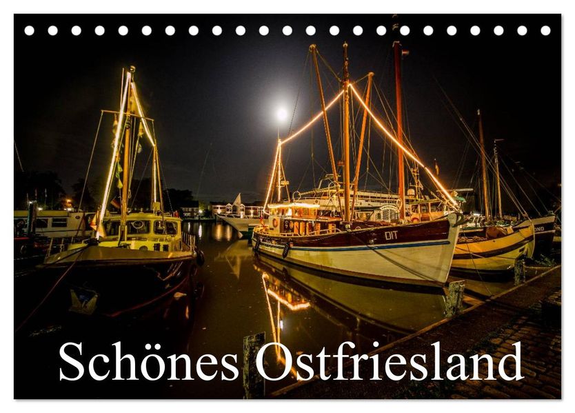 Schönes Ostfriesland (Tischkalender 2026 DIN A5 quer) CALVENDO Monatskalender