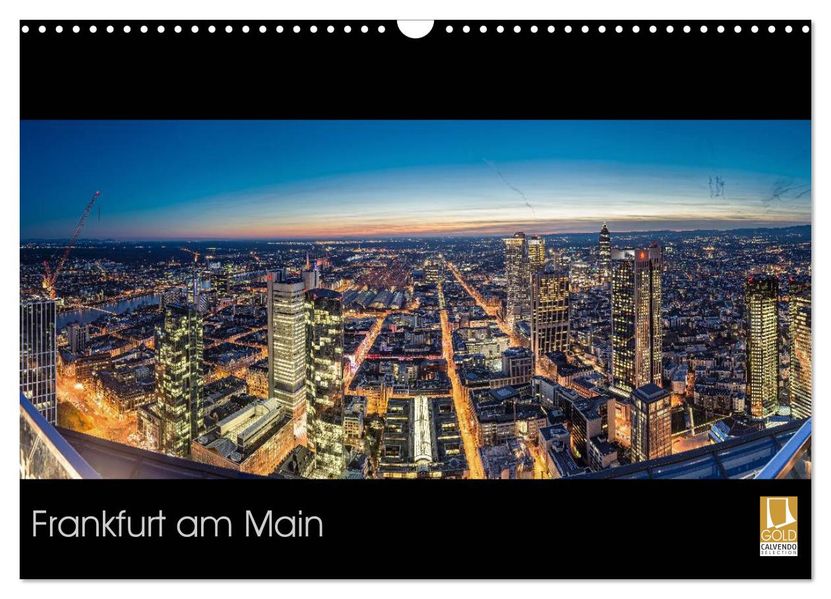 Frankfurt am Main (Wandkalender 2026 DIN A3 quer) CALVENDO Monatskalender