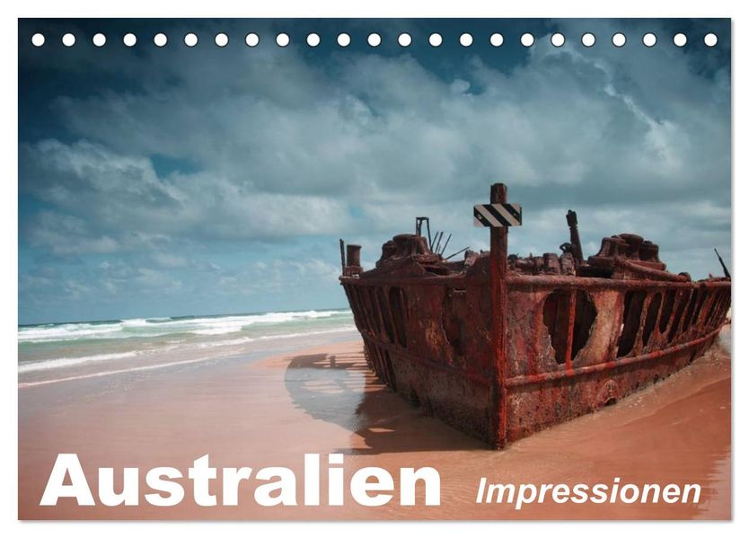 Australien Impressionen (Tischkalender 2026 DIN A5 quer) CALVENDO Monatskalender