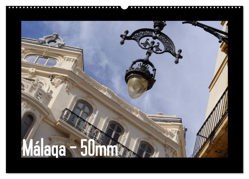Málaga - 50mm (Wandkalender 2026 DIN A2 quer) CALVENDO Monatskalender