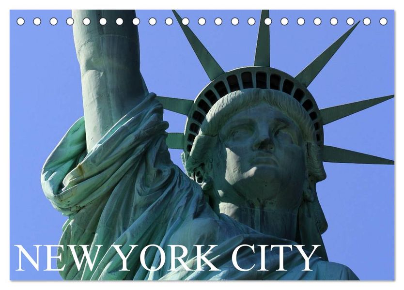 New York City (Tischkalender 2026 DIN A5 quer) CALVENDO Monatskalender