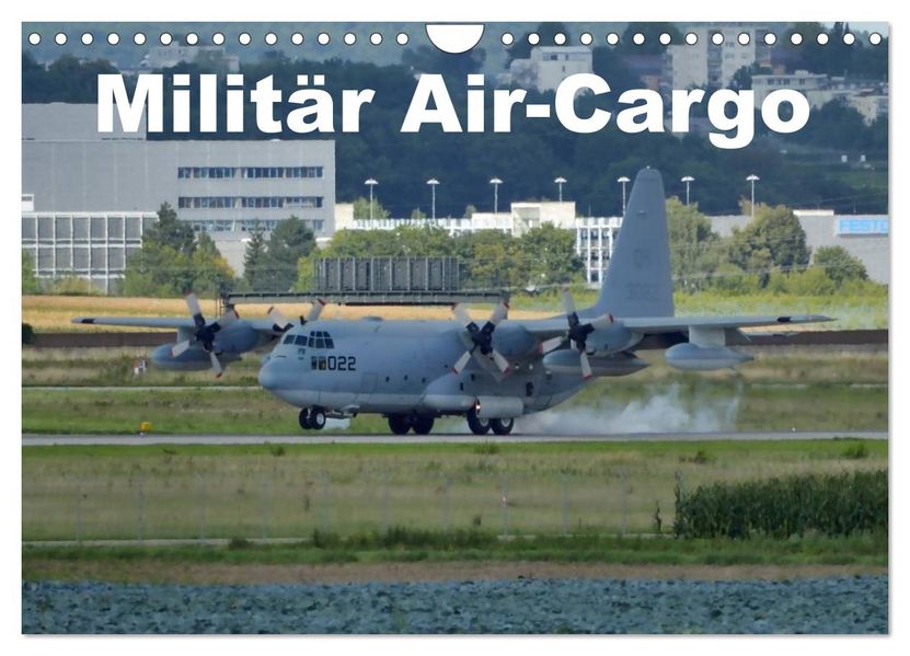 Militär Air-Cargo (Wandkalender 2026 DIN A4 quer) CALVENDO Monatskalender