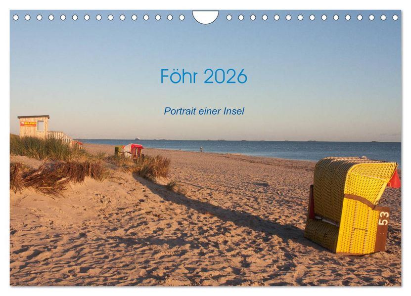 Föhr 2026. Porträt einer Insel (Wandkalender 2026 DIN A4 quer) CALVENDO Monatskalender