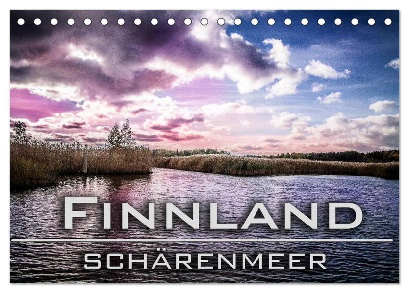 Finnland Schärenmeer (Tischkalender 2026 DIN A5 quer) CALVENDO Monatskalender