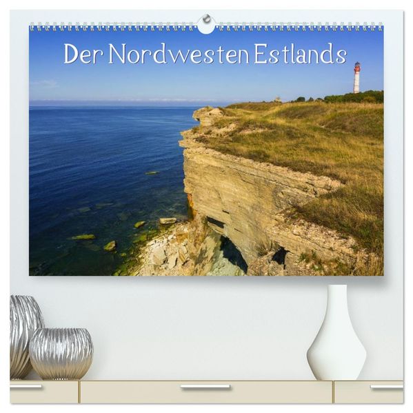 Der Nordwesten Estlands (hochwertiger Premium Wandkalender 2026 DIN A2 quer) Kunstdruck in Hochglanz