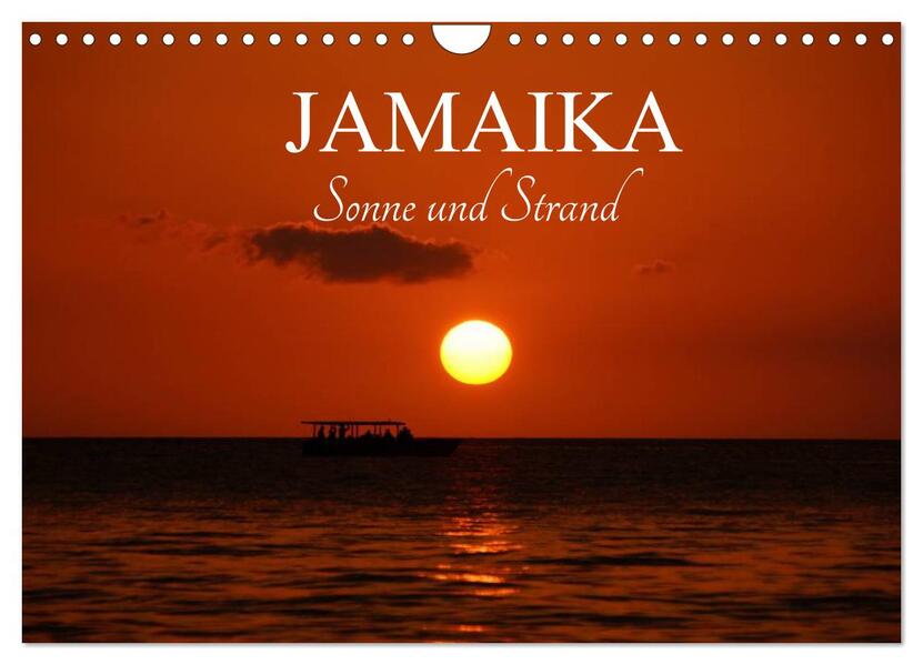 Jamaika Sonne und Strand (Wandkalender 2026 DIN A4 quer) CALVENDO Monatskalender