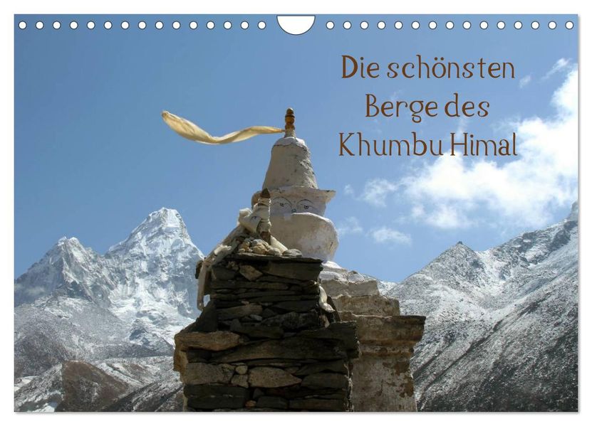 Die schönsten Berge des Khumbu Himal (Wandkalender 2026 DIN A4 quer) CALVENDO Monatskalender