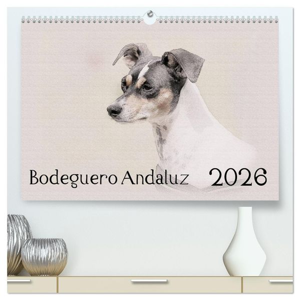 Bodeguero Andaluz 2026 (hochwertiger Premium Wandkalender 2026 DIN A2 quer) Kunstdruck in Hochglanz