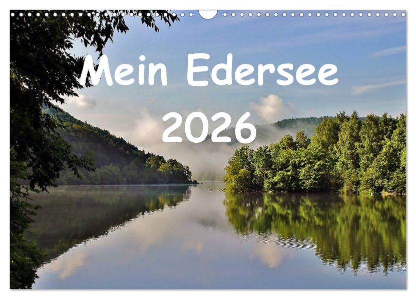 Mein Edersee 2026 (Wandkalender 2026 DIN A3 quer) CALVENDO Monatskalender