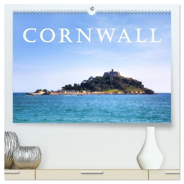 Cornwall (hochwertiger Premium Wandkalender 2026 DIN A2 quer) Kunstdruck in Hochglanz