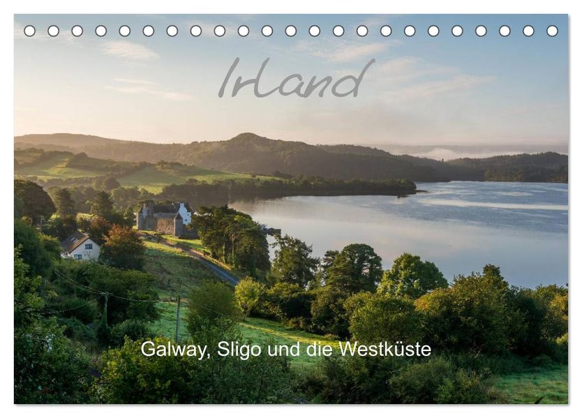 Irland - Galway Sligo und die Westküste (Tischkalender 2026 DIN A5 quer) CALVENDO Monatskalender