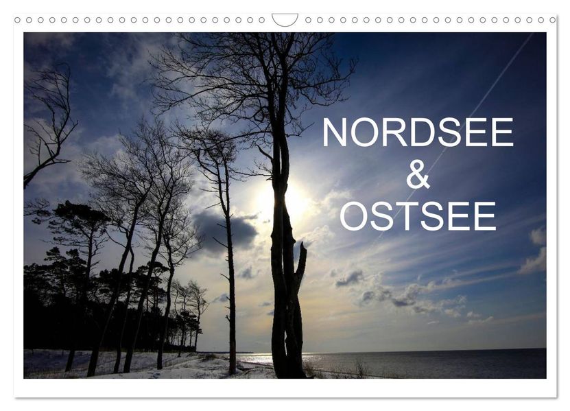 Nordsee & Ostsee (Wandkalender 2026 DIN A3 quer) CALVENDO Monatskalender