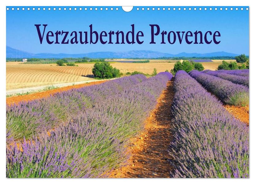 Verzaubernde Provence (Wandkalender 2026 DIN A3 quer) CALVENDO Monatskalender