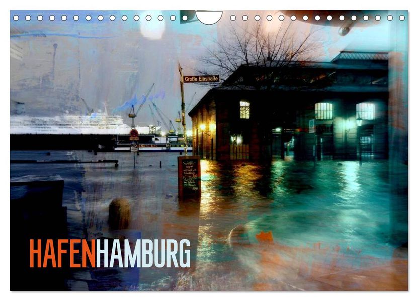 Hafen Hamburg (Wandkalender 2026 DIN A4 quer) CALVENDO Monatskalender
