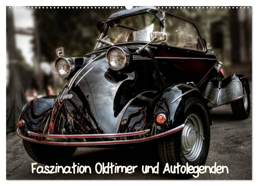 Faszination Oldtimer und Autolegenden (Wandkalender 2026 DIN A2 quer) CALVENDO Monatskalender