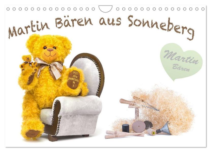 Martin Bären aus Sonneberg (Wandkalender 2026 DIN A4 quer) CALVENDO Monatskalender