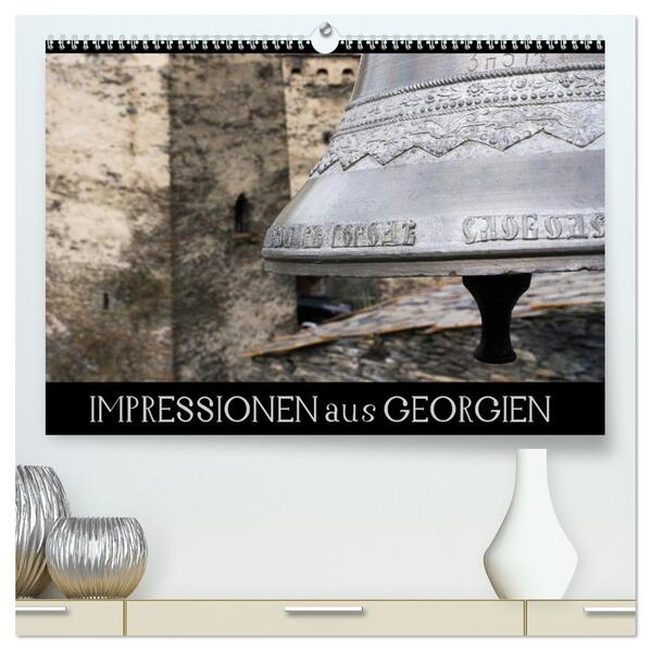 Impressionen aus Georgien (hochwertiger Premium Wandkalender 2026 DIN A2 quer) Kunstdruck in Hochglanz