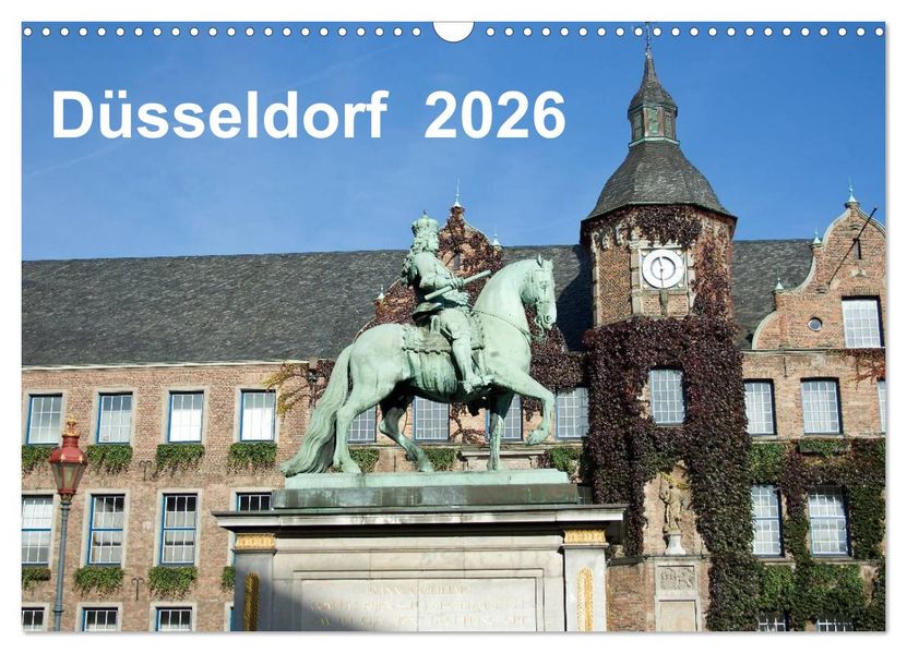 Düsseldorf 2026 (Wandkalender 2026 DIN A3 quer) CALVENDO Monatskalender