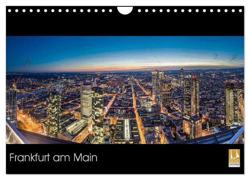 Frankfurt am Main (Wandkalender 2026 DIN A4 quer) CALVENDO Monatskalender