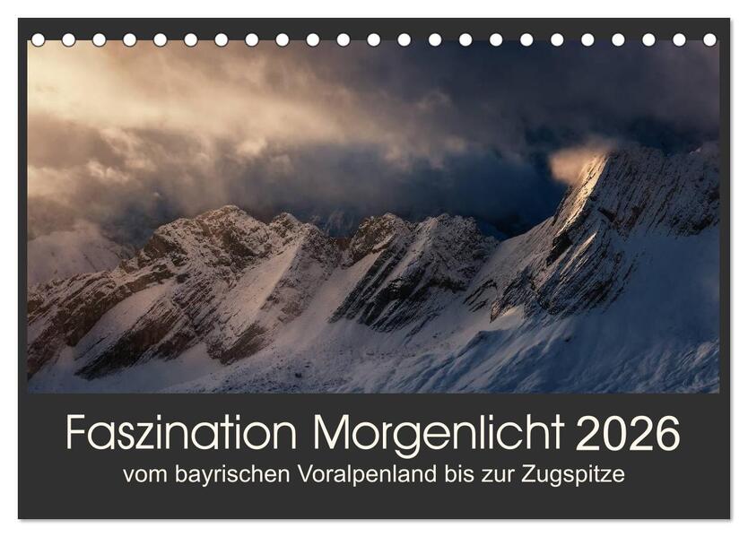 Faszination Morgenlicht (Tischkalender 2026 DIN A5 quer) CALVENDO Monatskalender