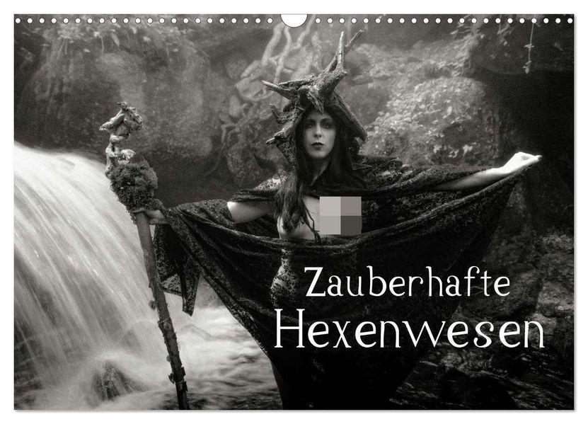 Zauberhafte Hexenwesen (Wandkalender 2026 DIN A3 quer) CALVENDO Monatskalender