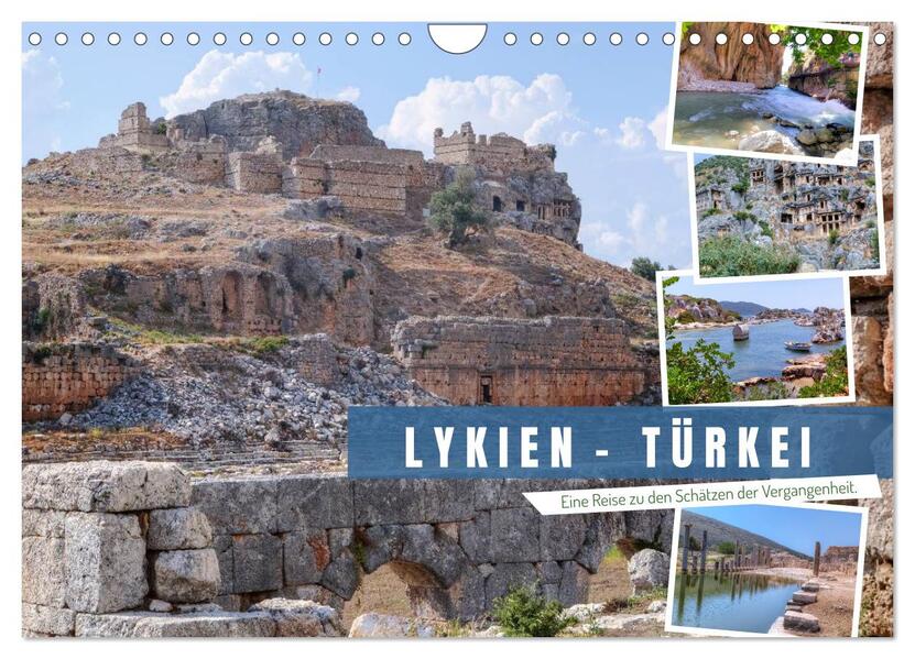 Lykien - Türkei eine Reise zu den Schätzen der Vergangenheit (Wandkalender 2026 DIN A4 quer) CALVENDO Monatskalender