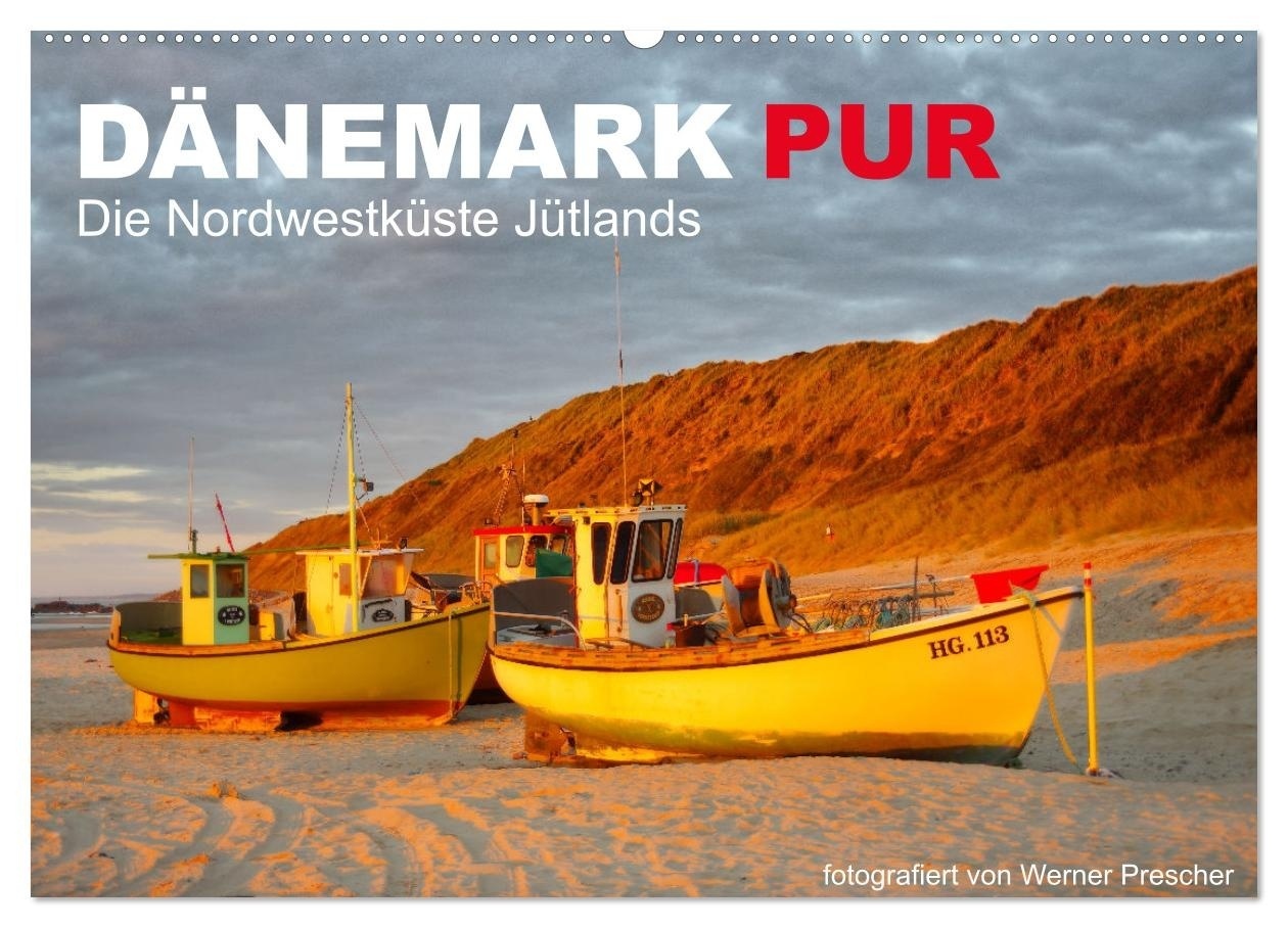 Dänemark Pur (Wandkalender 2026 DIN A2 quer) CALVENDO Monatskalender