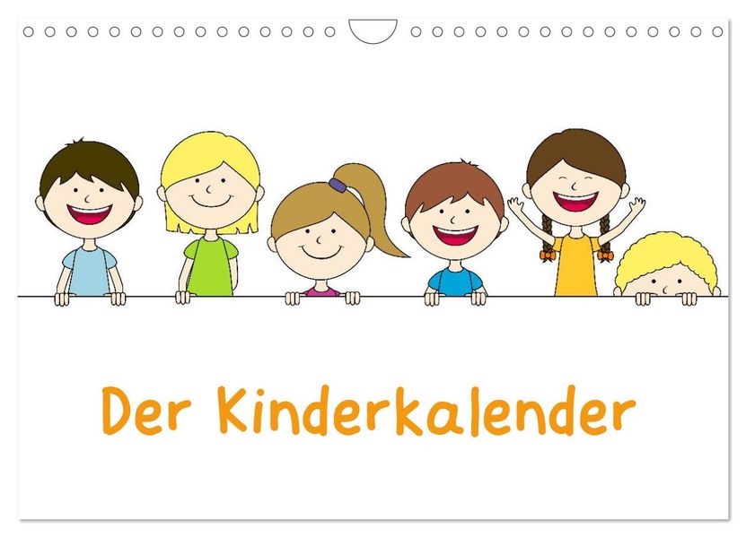 Der Kinderkalender (Wandkalender 2026 DIN A4 quer) CALVENDO Monatskalender