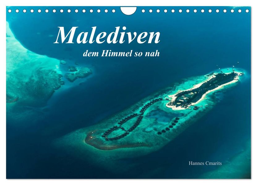 Malediven - dem Himmel so nah (Wandkalender 2026 DIN A4 quer) CALVENDO Monatskalender