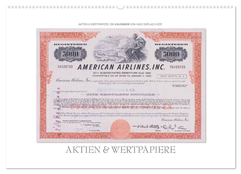 Aktien & Wertpapiere / CH-Version (Wandkalender 2026 DIN A2 quer) CALVENDO Monatskalender