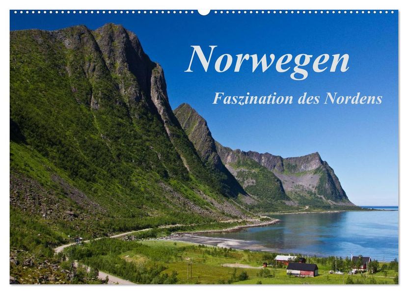 Norwegen - Faszination des Nordens (Wandkalender 2026 DIN A2 quer) CALVENDO Monatskalender