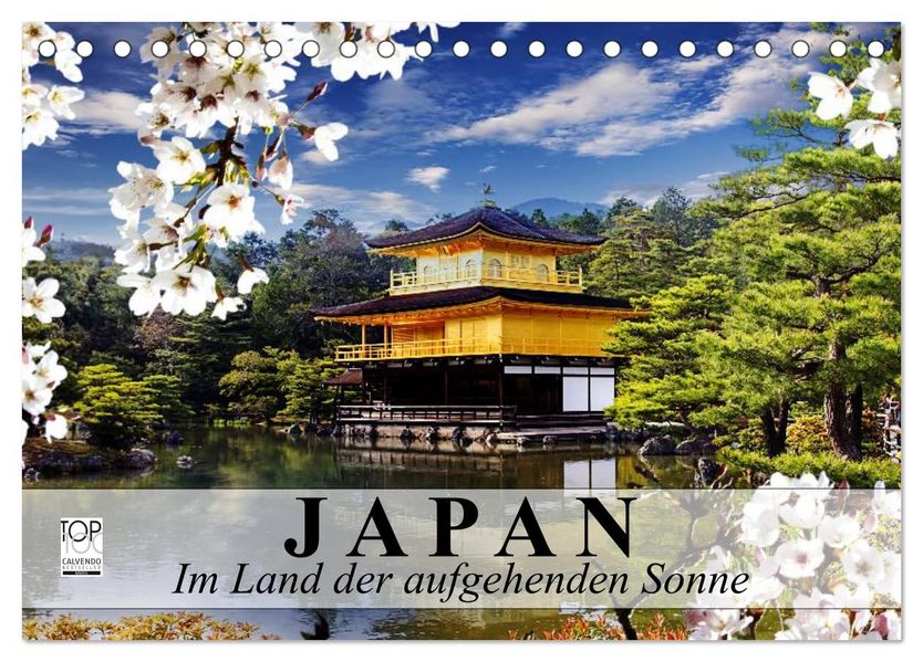 Japan. Im Land der aufgehenden Sonne (Tischkalender 2026 DIN A5 quer) CALVENDO Monatskalender