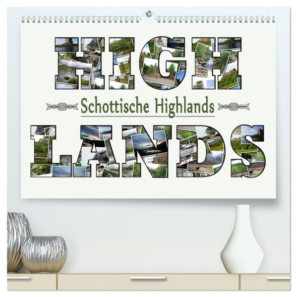 Schottische Highlands (hochwertiger Premium Wandkalender 2026 DIN A2 quer) Kunstdruck in Hochglanz